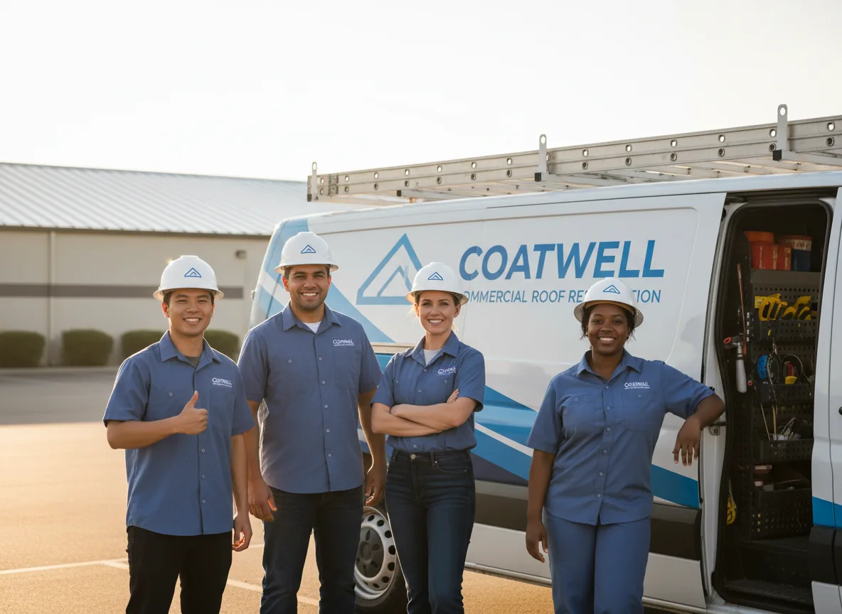 Commercial roof coating company in Windsor, CA